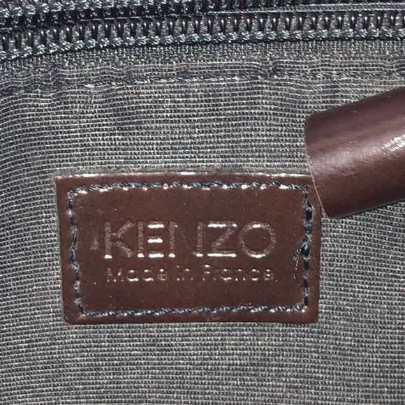 Kenzo Brown Leather Drop Shoulder Bag - Picture 10 of 11